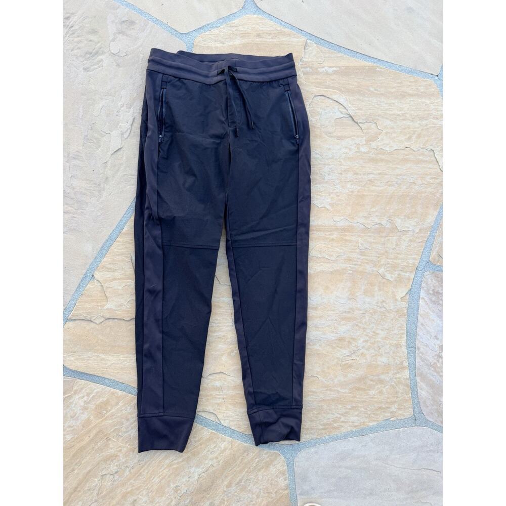 Athleta Headlands Hybrid Mid Rise Jogger, Black SIZE 8 Style #486183 UPF 50+ CL